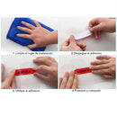 Adhesivo Reflectivo De Seguridad Puerta Abierta Open X4