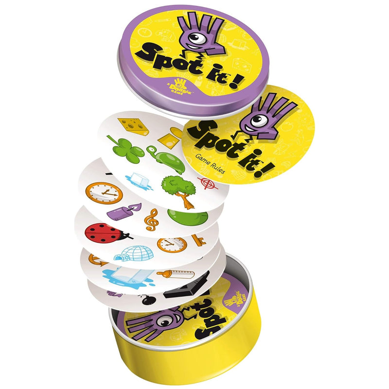 Juego De Mesa Spot It Dobble Agilidad Mental