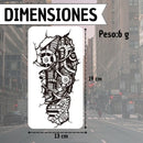 Tatuaje Temporal Engranajes