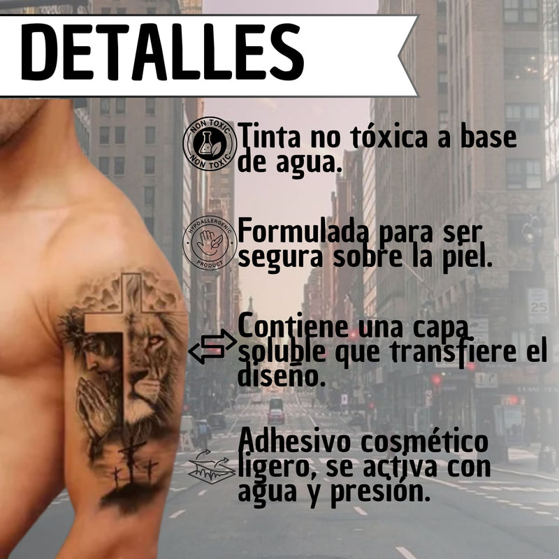 Tatuaje Temporal Forma De Anime Serpiente
