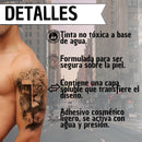 Tatuaje Temporal Unisex Zeus