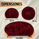 Gorro En Satin Ajustable Anti Frizz Profesional