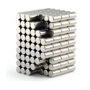 Paquete De Imanes Cilíndricos Neodimio 6x10mm X50 Unidades