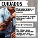 Tatuaje Temporal Unisex Zeus