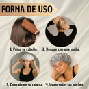 Gorro En Satin Ajustable Anti Frizz Profesional