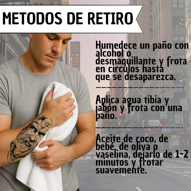 Tatuaje Temporal Forma De Anime Serpiente