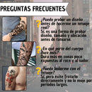 Tatuaje Temporal Forma De Anime Serpiente