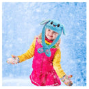 Gorro Sombrero De Conejo Peluche Orejas Movibles