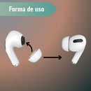 Fundas Almohadillas AirPods Pro Tres - 3 Pares Talla S M Y L
