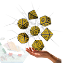 Set De Dados Poliédricos Para Juegos De Mesa Rol X7 Unidades