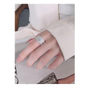 Anillo De Hilos Multicapas Multilíneas Brillantes Para Mujer