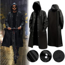 Impermeable Eva Capa Adulto Lluvia Capota Con Botones Pro