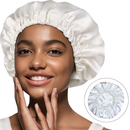 Gorro En Satin Ajustable Anti Frizz Profesional