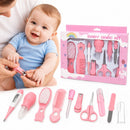Set de Higiene para Bebes 10 Piezas BPA Free Rosa