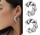 Aretes Giros Circulares Para Mujer Outfit Moda Par