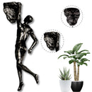 Figura De Hombre Colgado Llamativa Escultura Profesional