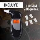 Medidor Alcoholímetro Led Digital X5 Boquillas