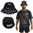 Gorro Sombrero Pescador Doble Faz Bucket Hat Playa Moda