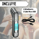 Alcoholimetro Sin Contact Digital Libre Boquilla Recargable