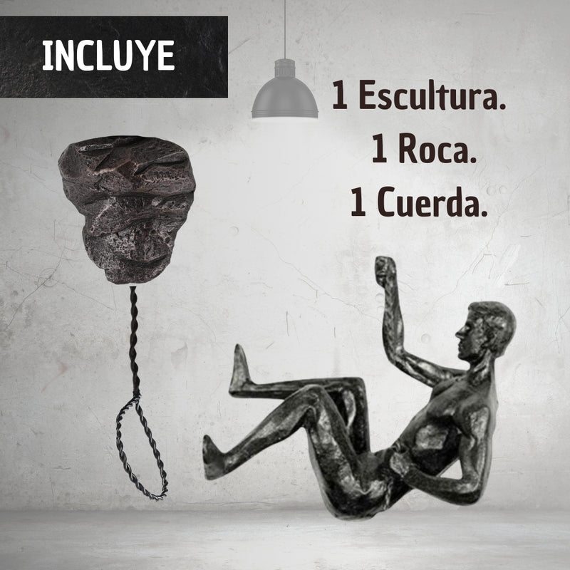Monumento Decorativos Arte Figura Hombre En 3 Apoyos
