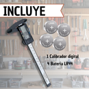 Calibrador Pie De Rey Digital 4bateria Lr44 Calipre Original