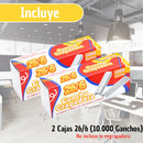 Ganchos Grapadora Estándar 26/6  2 Cajas 10.000 Grapas