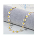 Collar Gargantilla De Margaritas Para Mujer Delicado