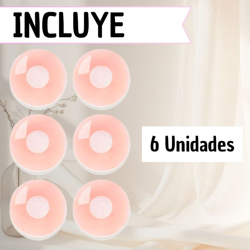 Cubiertas De Pezones X3 Pares Parche De Silicona
