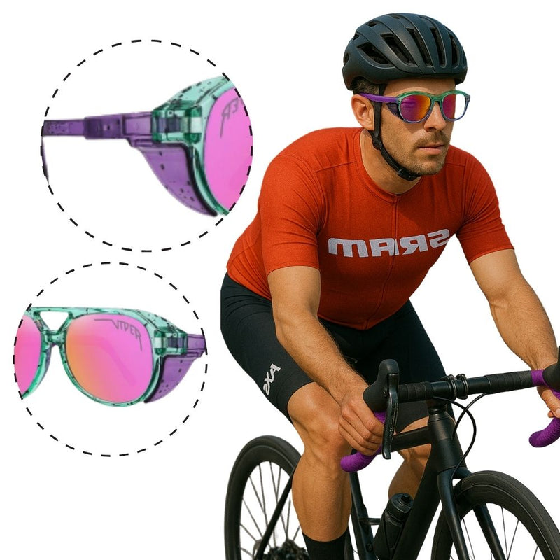 Gafas De Sol Ciclistas Deportes Viper Polarizadas Pro