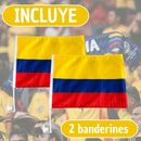 Kit 2 Banderines para Vehículo Selección Colombia
