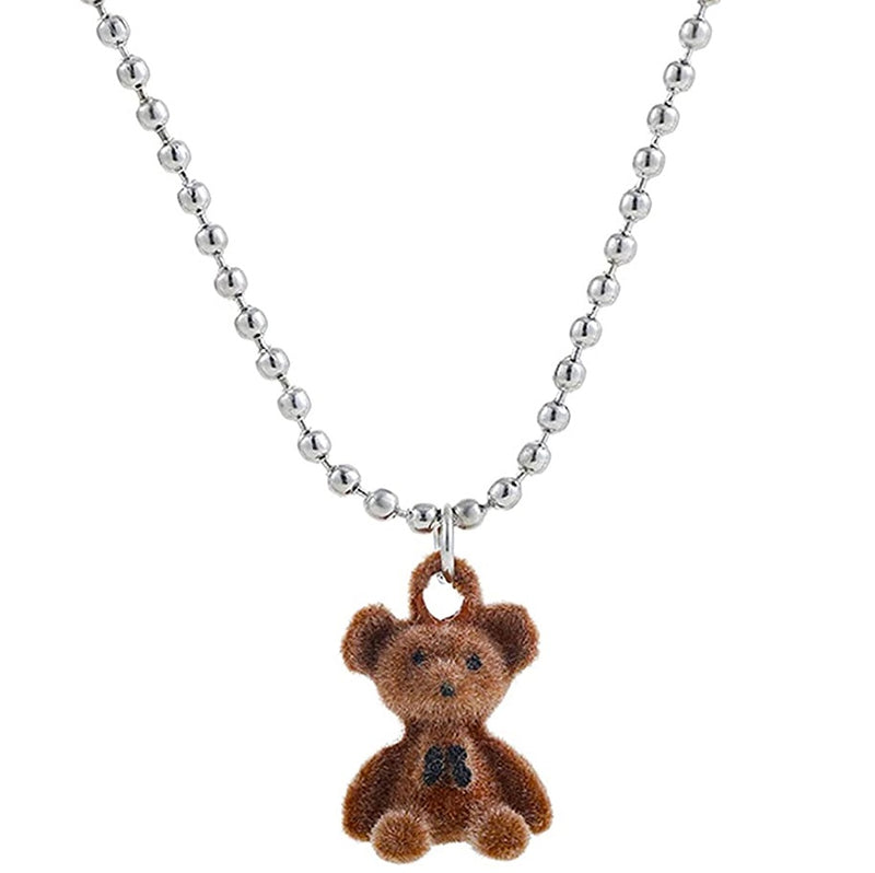 Collar Cadena Oso De Peluche