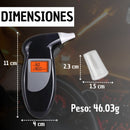 Medidor Alcoholímetro Led Digital X5 Boquillas