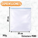 Bolsas Herméticas Antifugas x100 Alta Resistencia y Uso Alimenticio
