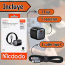 Kit Cargador Mcdodo 45W + Cable USB-C