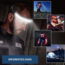 Linterna Lampara Cabeza Led Sensor Smart 2 Luces Recargable