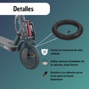 Neumático 8 1/2x2 Patineta Eléctrica Válvula 90 Grados