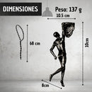 Figura De Hombre Colgado Llamativa Escultura Profesional