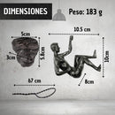 Monumento Decorativos Arte Figura Hombre En 3 Apoyos