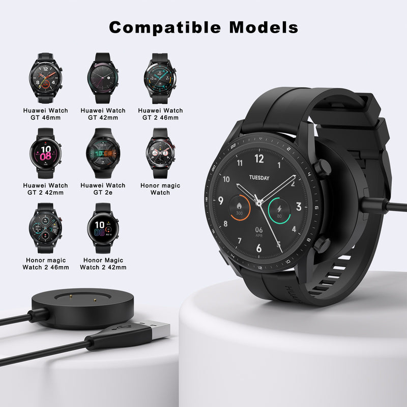 Cargador Magnético Para Smarthwatch Huawei Gt Gt2 Gt2e Honor