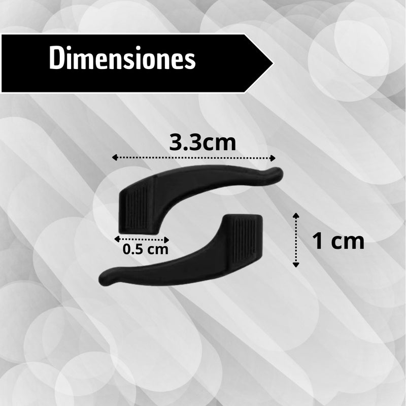 Gancho Soporte Para Gafas Anti Caida Silicon Antideslizante