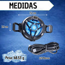 Enfriador Magnético para Celular con Pantalla Digital y Luz LED