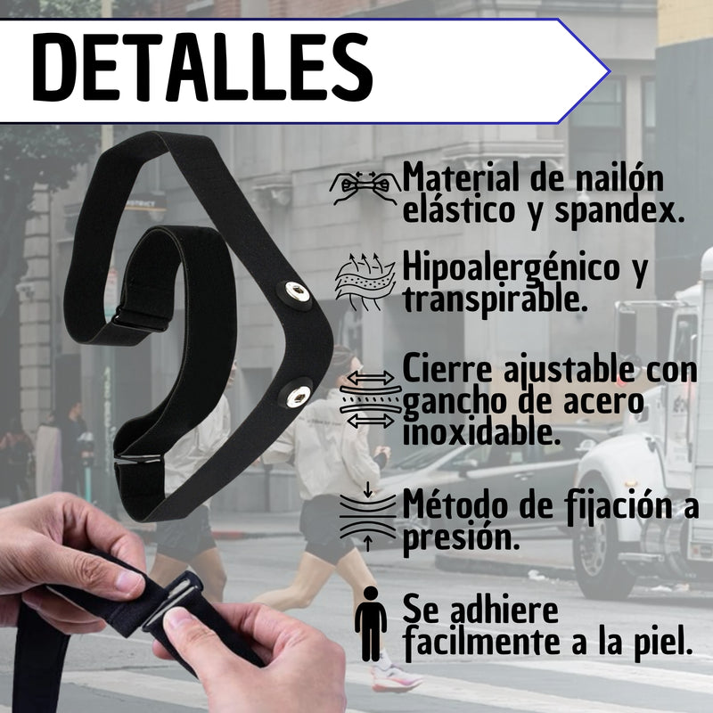 Banda Repuesto Para Sensores De Frecuencia Cardiaca