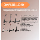 Llanta Maciza Patineta Eléctrica Xiaomi 8.5 Anti Pinchazo 2u