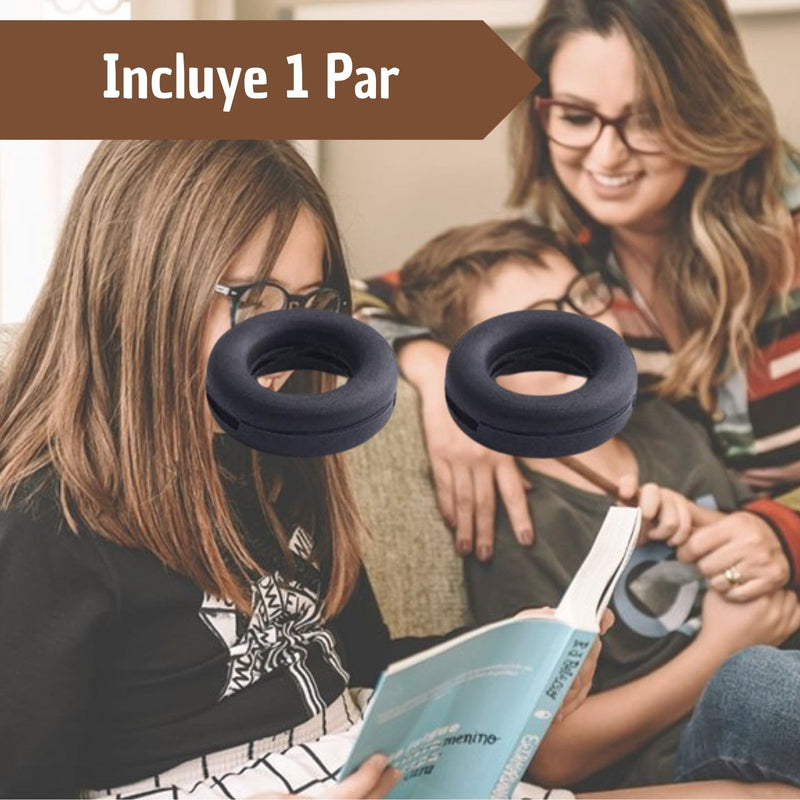 Rueda Soporte Para Gafas Anti Caida Silicon Antideslizante