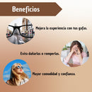 Rueda Soporte Para Gafas Anti Caida Silicon Antideslizante