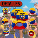 Forros Retrovisores Tricolor Colombia Con Escudo Nacional X2