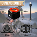 Luz Trasera LED para Bici  Máxima Seguridad en la Vía