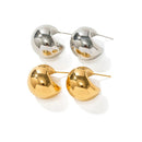 Aretes En Forma De C Gota De Agua Estilo Europeo