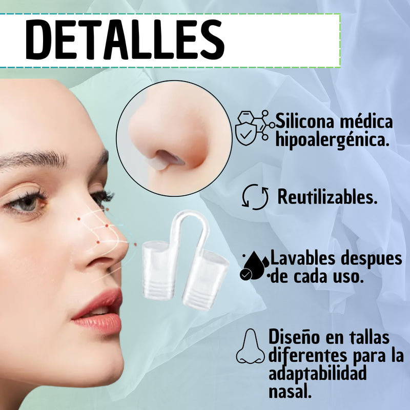 Dilatador Nasal Anti Ronquido 8 Tallas Con Estuche