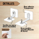 Anclajes Adhesivos De Pared Sin Taladro Armarios Mesas X2